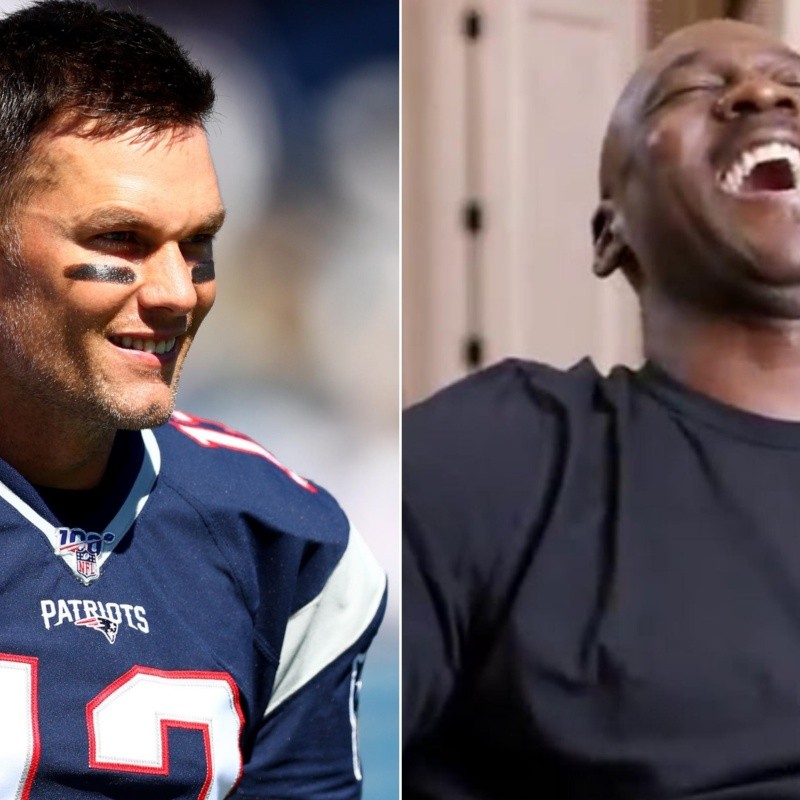 Tom Brady reaccionó a un tweet con el nuevo meme de Michael Jordan