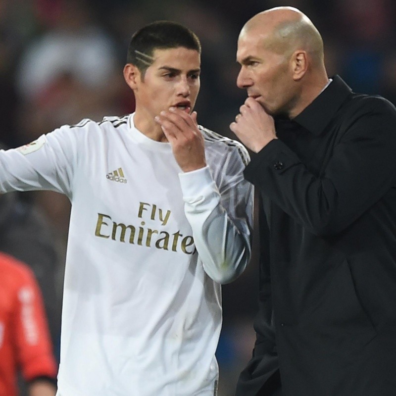 James Rodríguez salió en la portada de As y Zidane habló tras la práctica