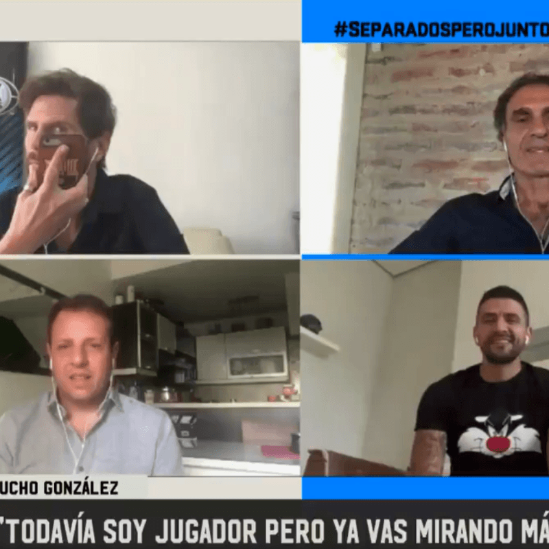 Pity Martínez le mandó un audio para Lucho González y Vignolo lo mostró en vivo