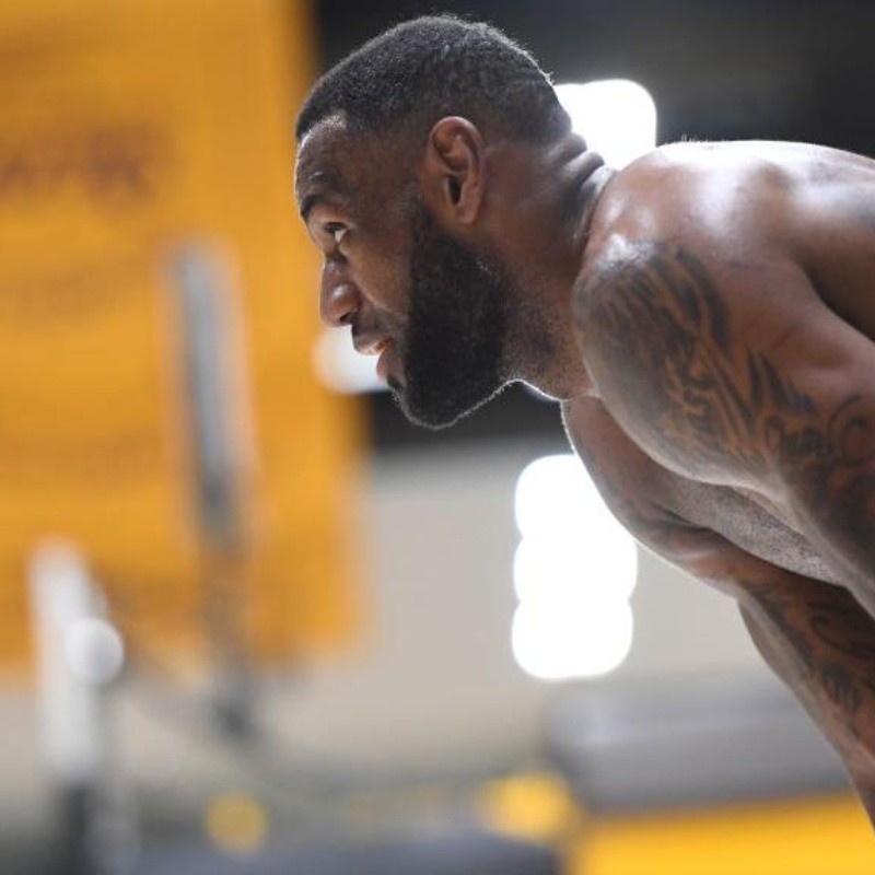 ‘El Rey’ está de vuelta: LeBron se volvió a entrenar con sus compañeros