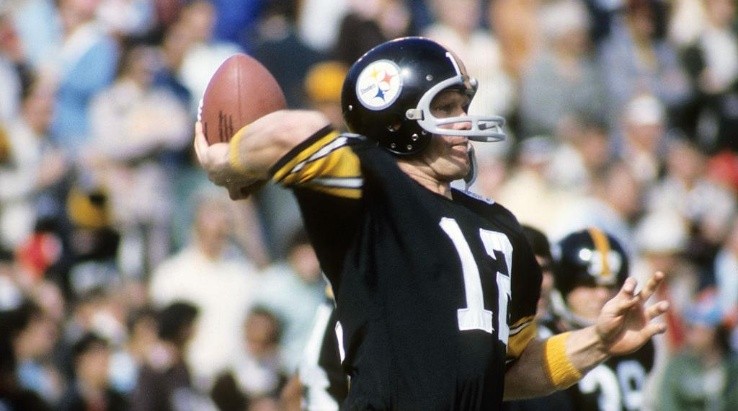 Bradshaw spent 13 years with the Pittsburgh Steelers (Getty)