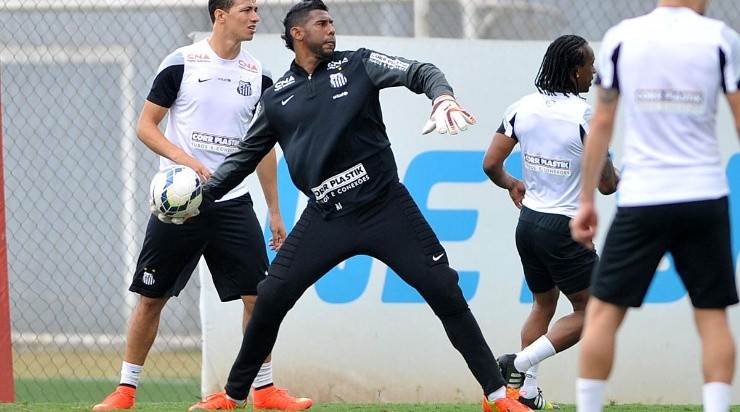 Aranha tem 125 jogos com a camisa do Santos - Foto: Ivan Storti/Santos FC.