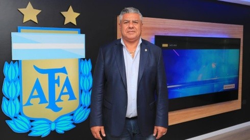 Claudio Tapia, presidente de la Asociación del Fútbol Argentino.