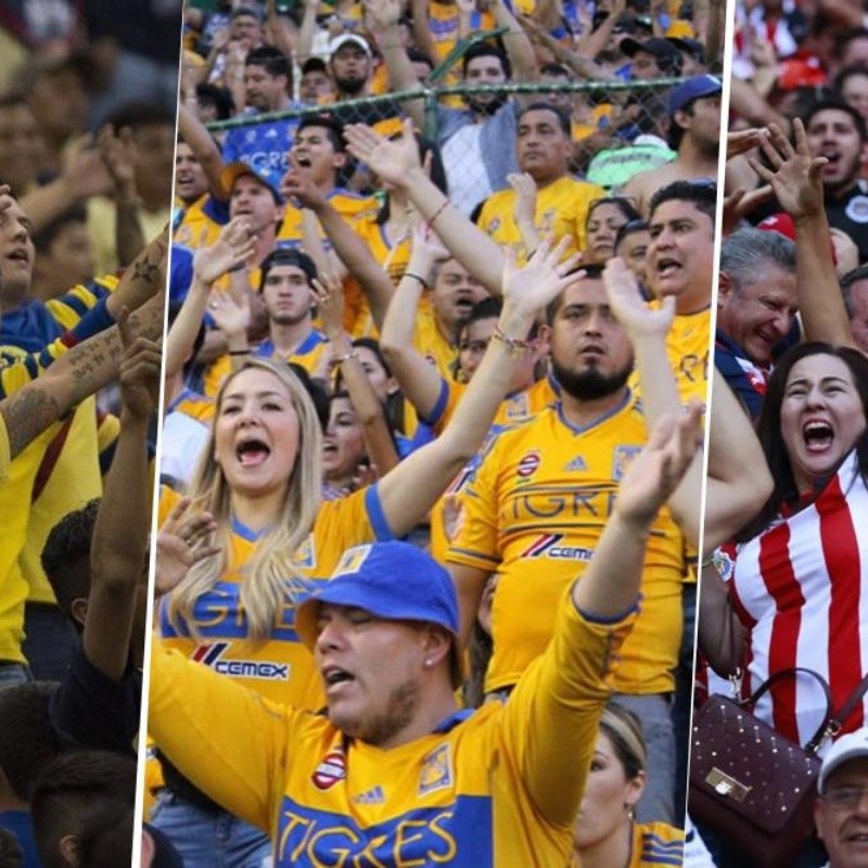 Los clubes con mejor afición del mundo: Tigres, el mexicano que por ahora lidera la tabla