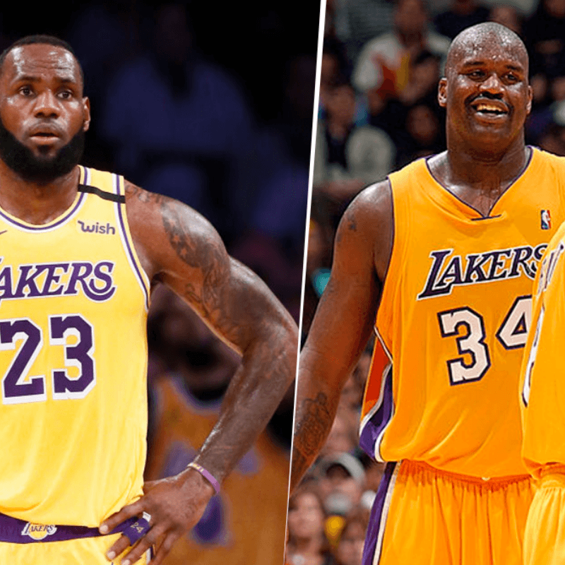 LeBron no fue seleccionado entre los mejores jugadores en la historia de los Lakers