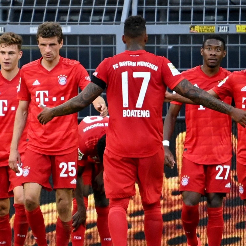 Bayern Munich le ganó al Dortmund con un golazo de Kimmich