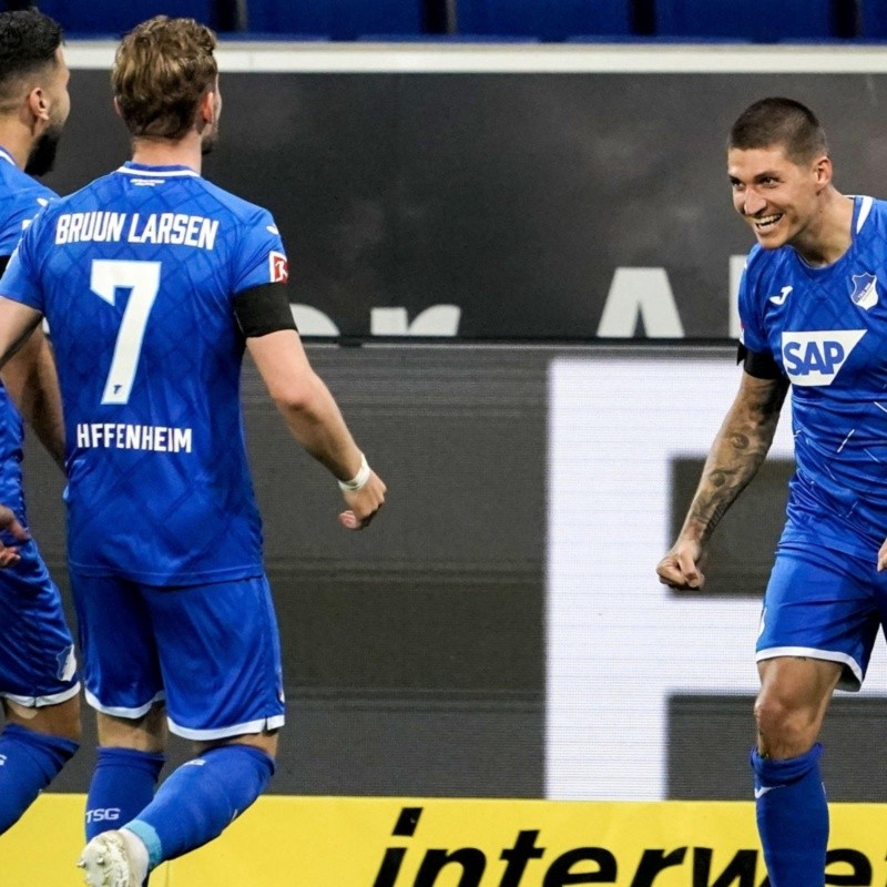 Cuatro goles y dos expulsados en el triunfo del Hoffenheim contra Colonia