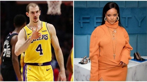 El Vacilon de la NBA - Rihanna con si jersey de los Lakers. 🧏