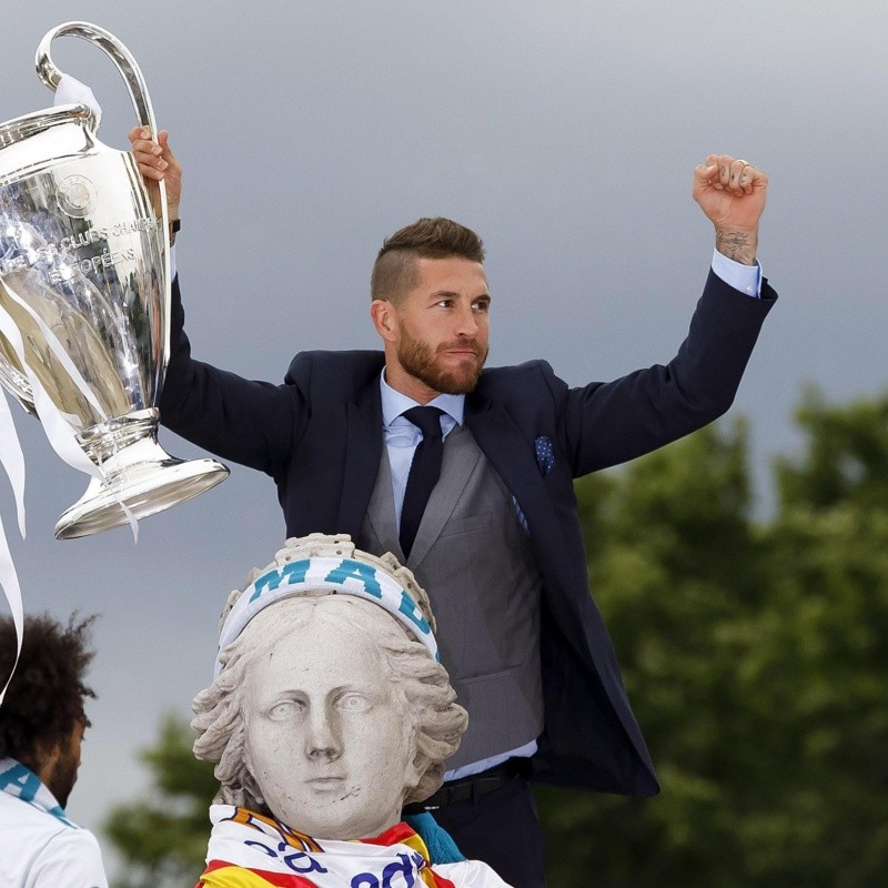 Ramos recordó la Champions ganada hace 4 años: "No hablé con ninguno de los españoles del Atlético"