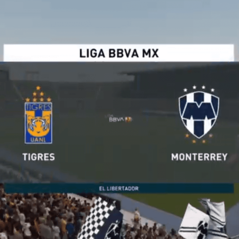 Qué canal transmite Tigres vs. Monterrey por la eLiga MX