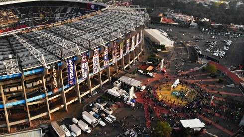 Cruz Azul saluda a "nuestra casa" el Estadio Azteca en su cumpleaños 54