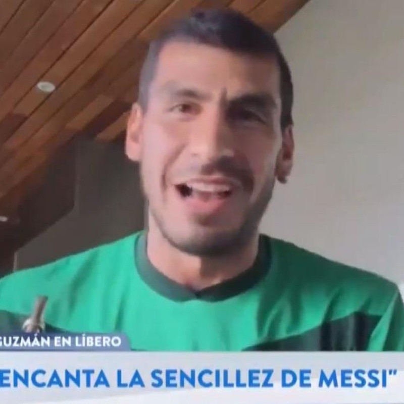 La anécdota de Guzmán con Messi: "Me mira y me dice: '¿Qué te pasa, bolud*?'"