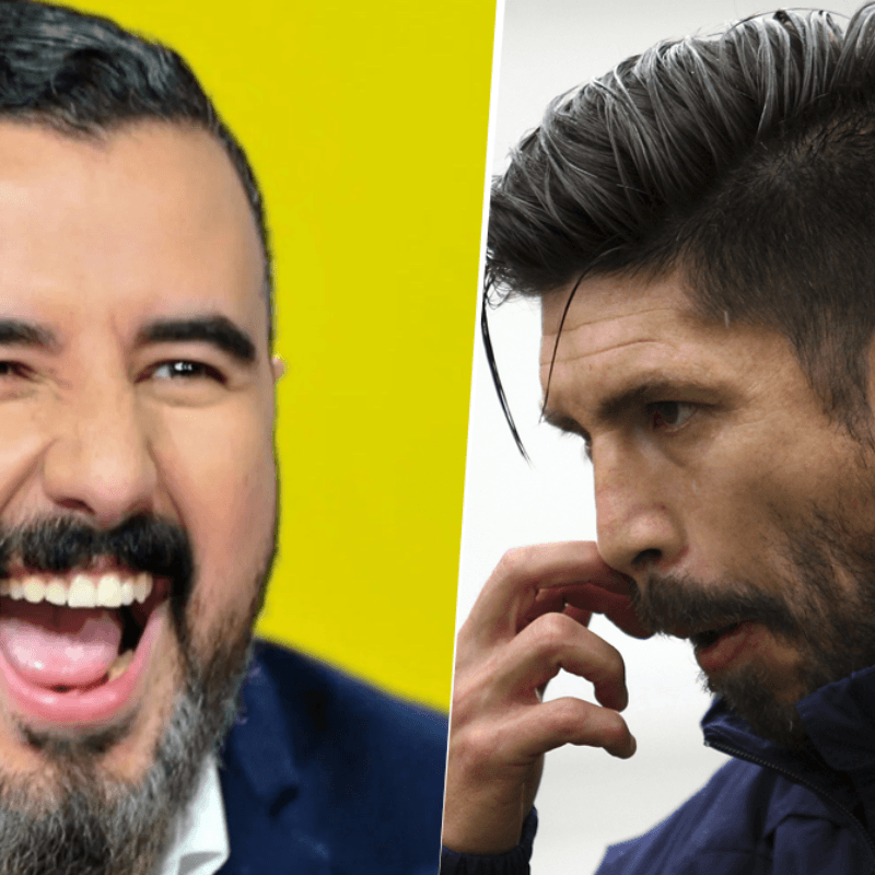 Cruce entre Oribe Peralta y Álvaro Morales en Twitter