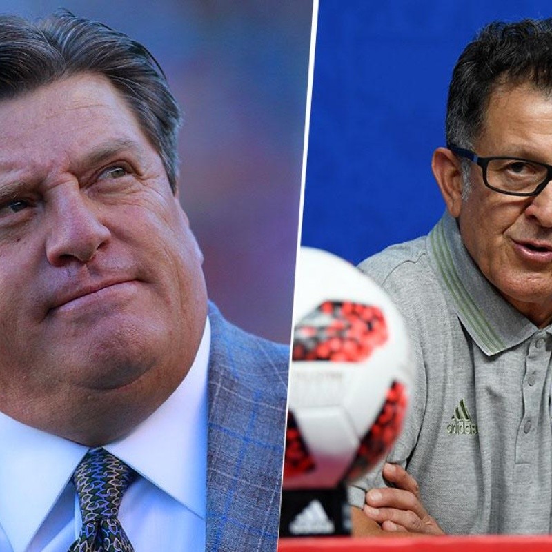 Miguel Herrera le plantó cara a Juan Carlos Osorio