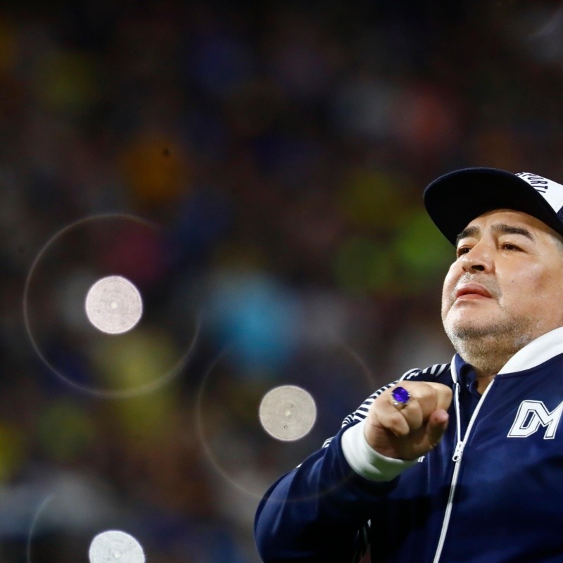 El emotivo tuit de Gimansia para confirmar la continuidad de Maradona