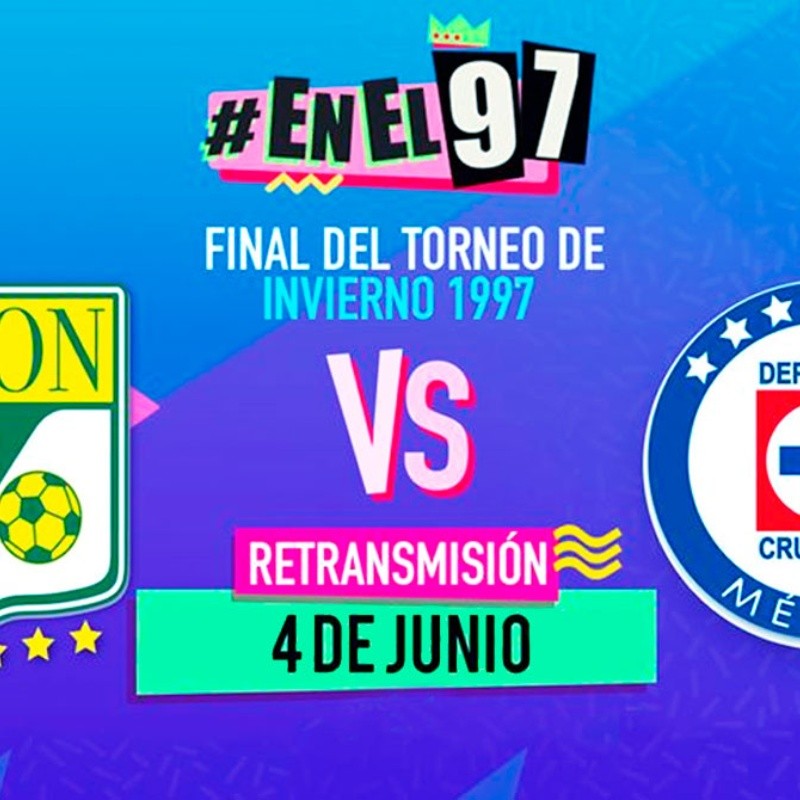 Retransmisión de la Final Cruz Azul vs. León Invierno 97 sí va por televisión abierta