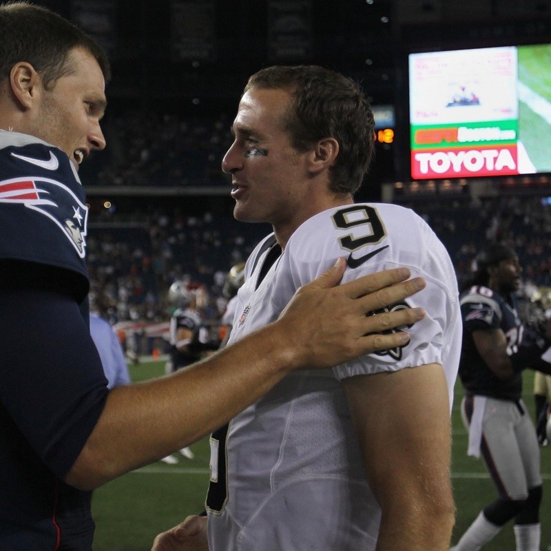 No lo vas a creer: si Brees se retiraba, Brady iba a firmar por los Saints