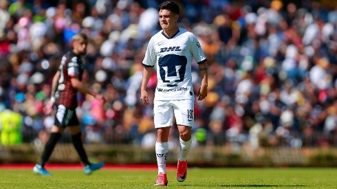 Marco García en un partido el Clausura 2020