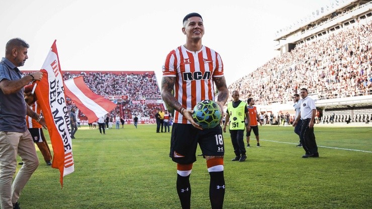 Marcos Rojo se iría de Estudiantes de La Plata