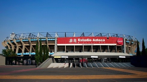 Panorámica de las afueras del Estadio Azteca