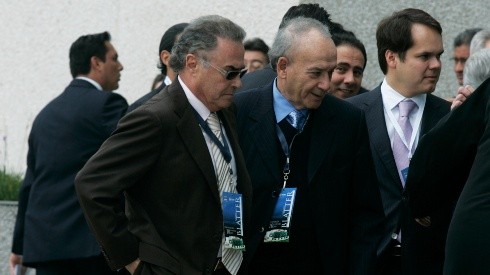 Guillermo Álvarez en un congreso de la FIFA