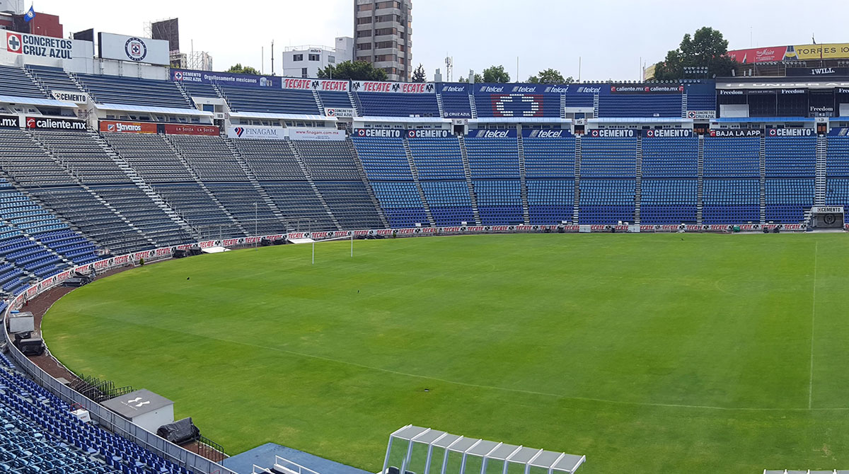 El Estadio Azul volvería a abrir sus puertas al futbol mexicano