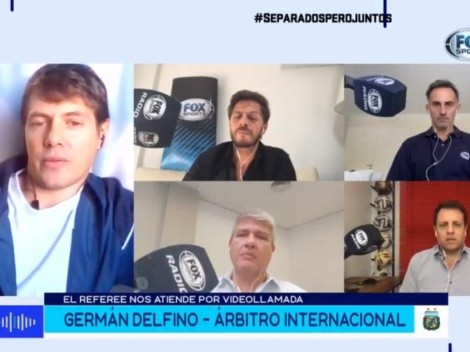 Delfino: "En la patada de Funes Mori a Pablo Pérez me hubiese gustado tener VAR"