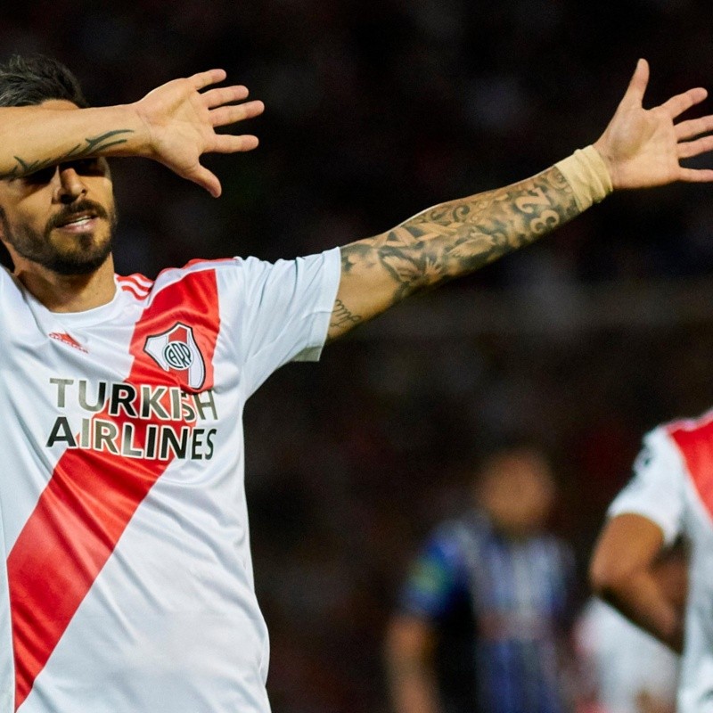 Estamos llorando: la respuesta de River en el posteo de Scocco