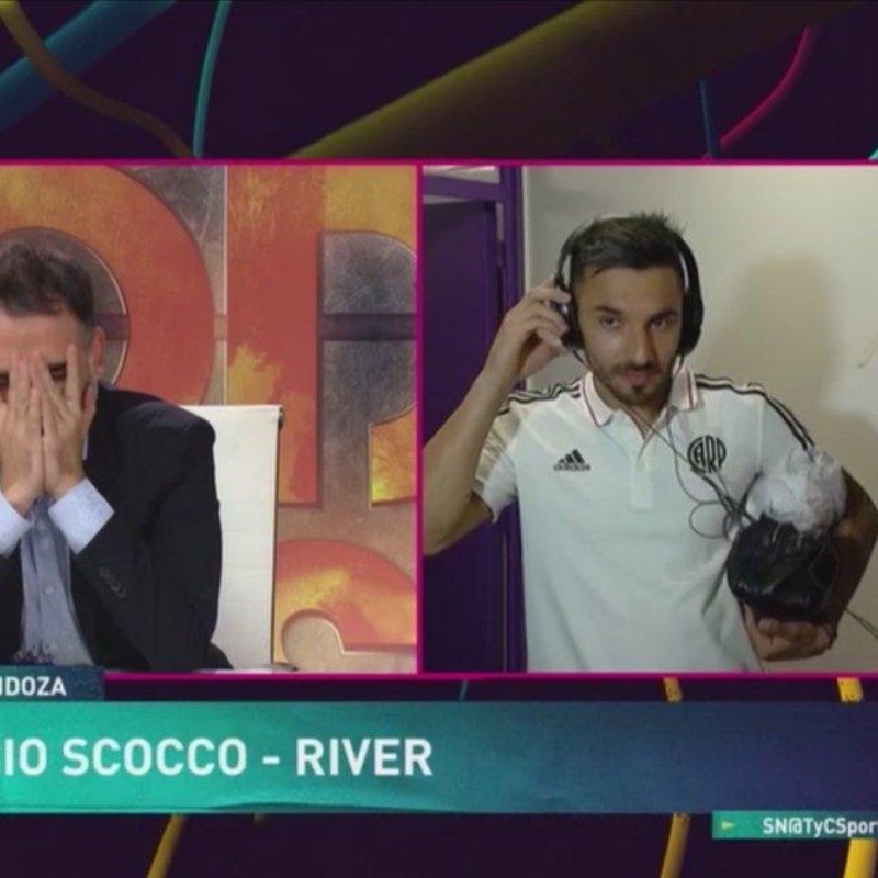 Nos dolió a todos: el posteo de Ernestou cuando se enteró que Scocco se fue de River