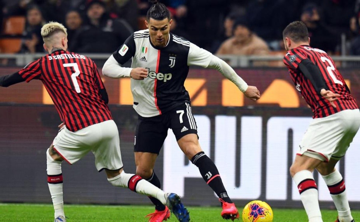 Juventus vs. Milan EN VIVO ONLINE por la Copa Italia