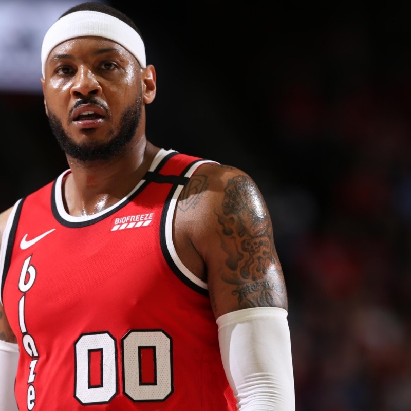 Carmelo Anthony confesó no estar "comprometido al 100% para jugar"