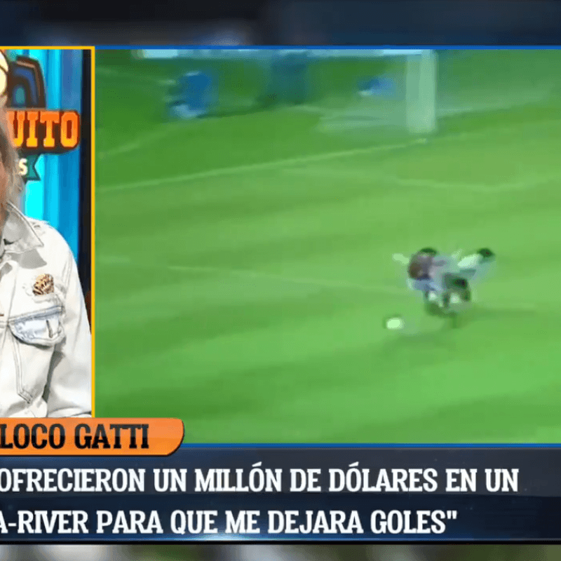 Gatti: "Me ofrecieron un millón de dólares en un Boca-River"