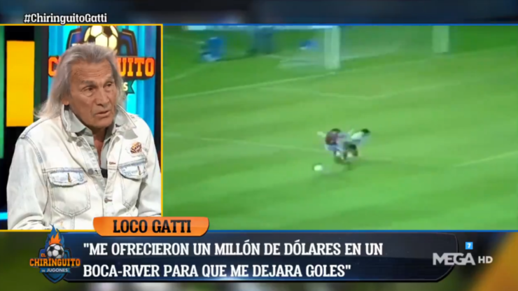 Gatti: "Me ofrecieron un millón de dólares en un Boca-River"