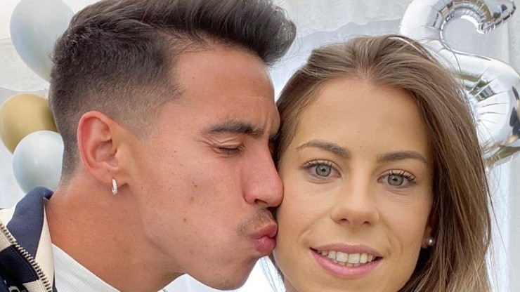 Diego Rigonato subió foto con su pareja por el día de los enamorados