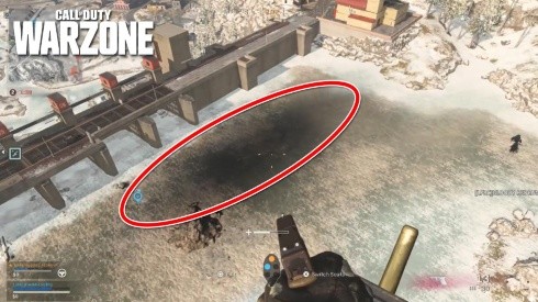 Jugadores descubren una silueta bajo el hielo de la presa en Call of Duty: Warzone