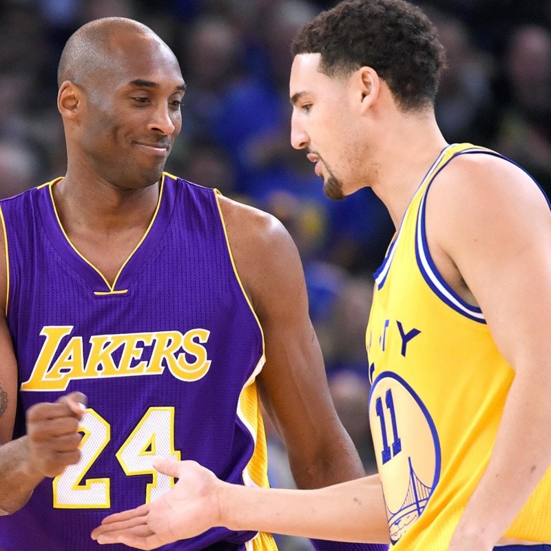 El inspirador mensaje que Kobe Bryant le dejó a Klay Thompson