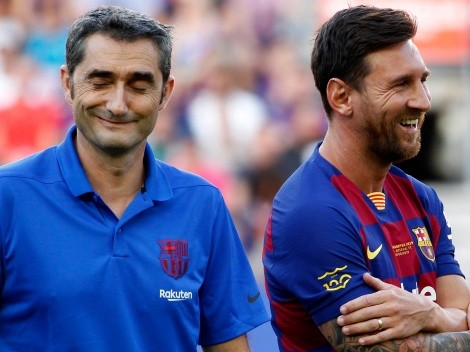 Valverde recordó su paso por el Barcelona y habló de su vínculo con Messi