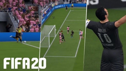 Tremendo gol olímpico en el FIFA 20 pero... ¿dónde estaba el arquero?