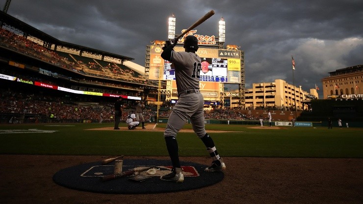 Yankees ante Tigers, juego de la MLB.