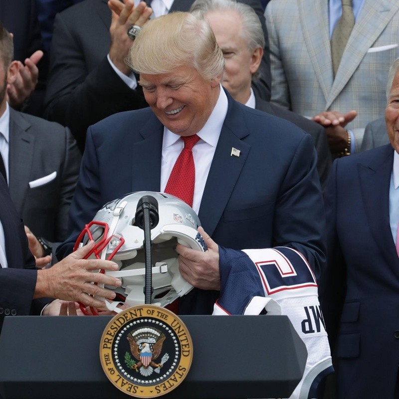 Donald Trump dijo que no verá la NFL si los jugadores se arrodillan