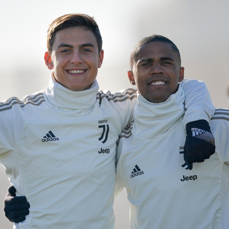 La respuesta de Douglas Costa cuando le preguntaron si con Dybala irían al Inter