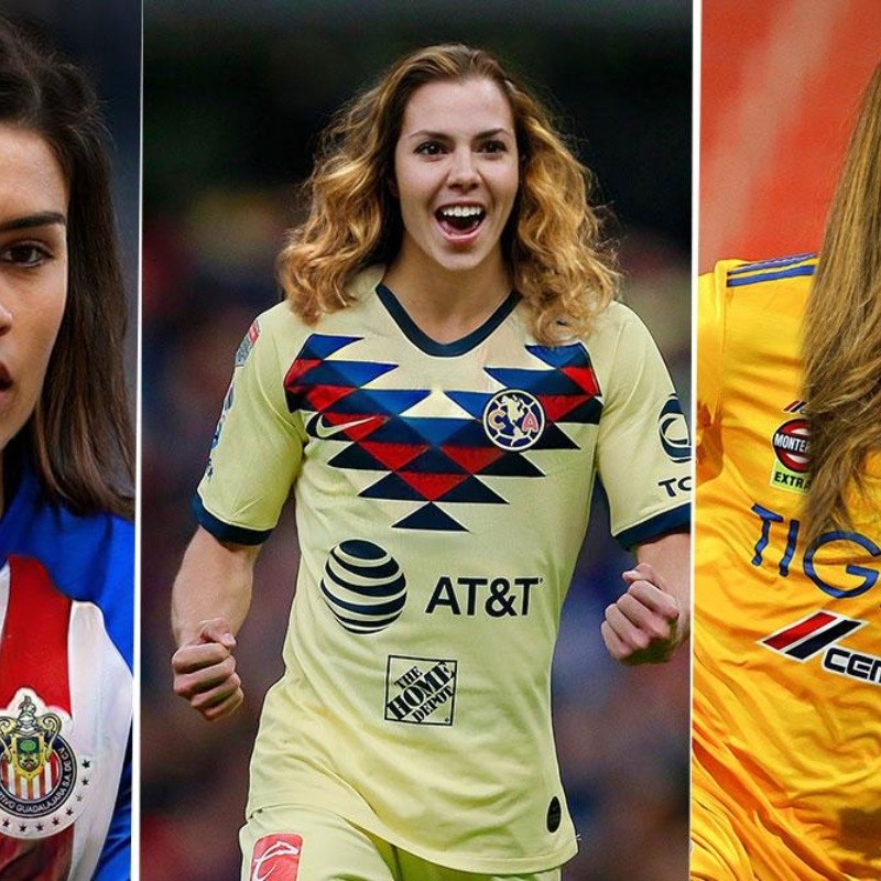 Cómo lucirían las máximas figuras de la Liga MX si fueran mujeres