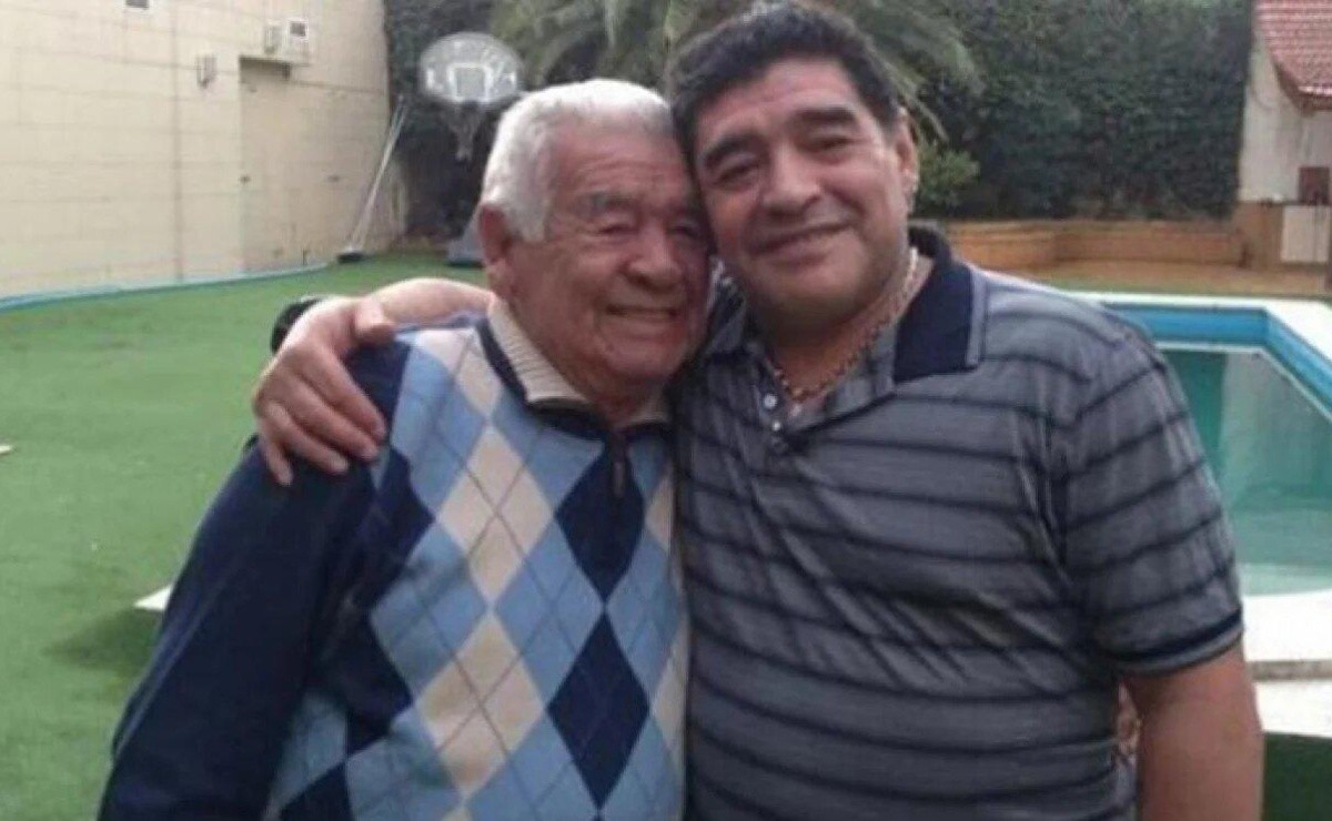 El emotivo mensaje de Diego Maradona para su papá en el Día del Padre