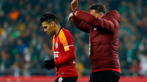 Alarmas en Galatasaray y Colombia: Falcao salió lesionado contra Gaziantep