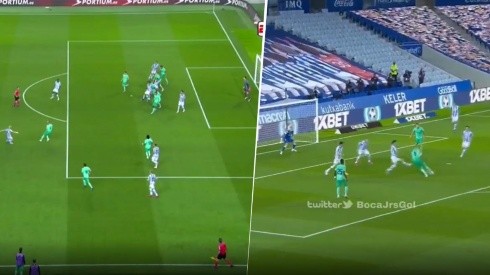 A la Real Sociedad le anularon un gol y en la siguiente acción Real Madrid estiró la ventaja