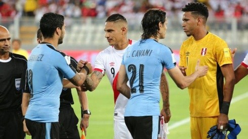 Suárez y Guerrero son los atacantes de Uruguay y Perú respectivamente.