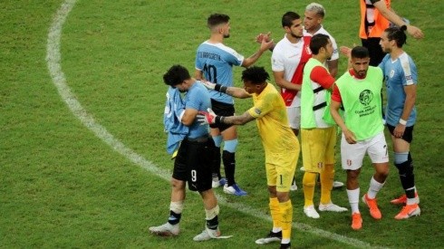 Luis Suárez falló su penal én la Copa América contra Perú.