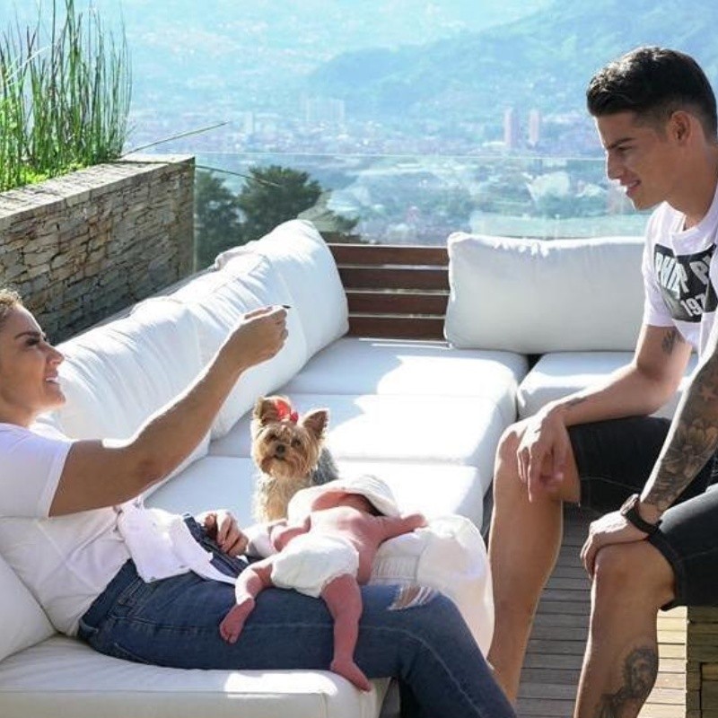 Impresentable: James se enteró que no iba al Atlético por su mamá