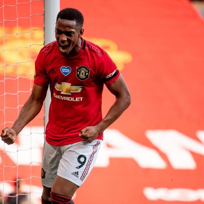 Martial United: con un triplete de Anthony el Manchester venció al Sheffield