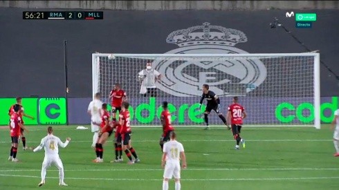 Está loco: pedazo de gol de tiro libre que hizo Sergio Ramos